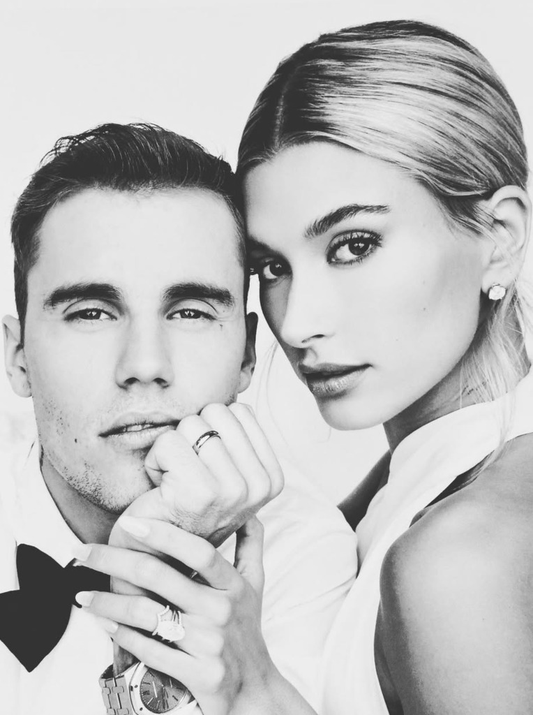 Hailey and Justin Bieber wedding rings