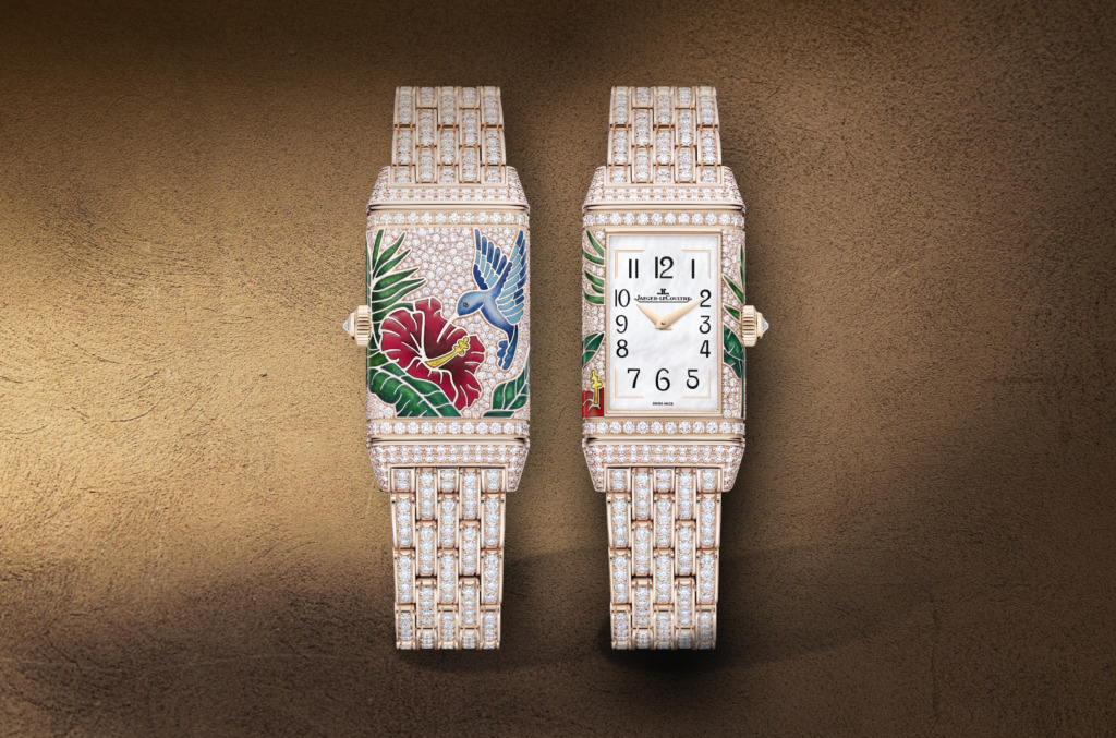 Jaeger-LeCoultre’s Reverso One Hibiscus Rosa