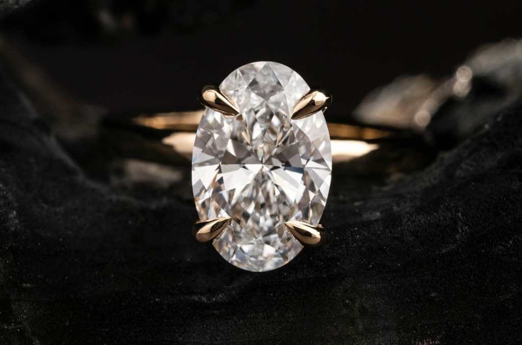 48 Image 9 Prong Setting Detail IG Micheli Jewellery