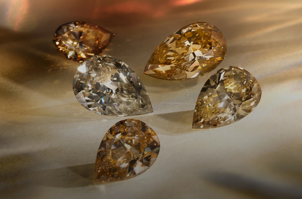 different pear color grades
