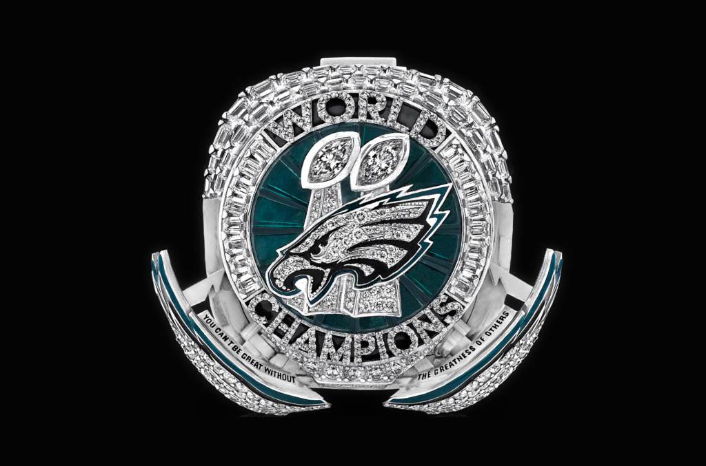 Philadelphia Eagles World Champions Super Bowl ring
