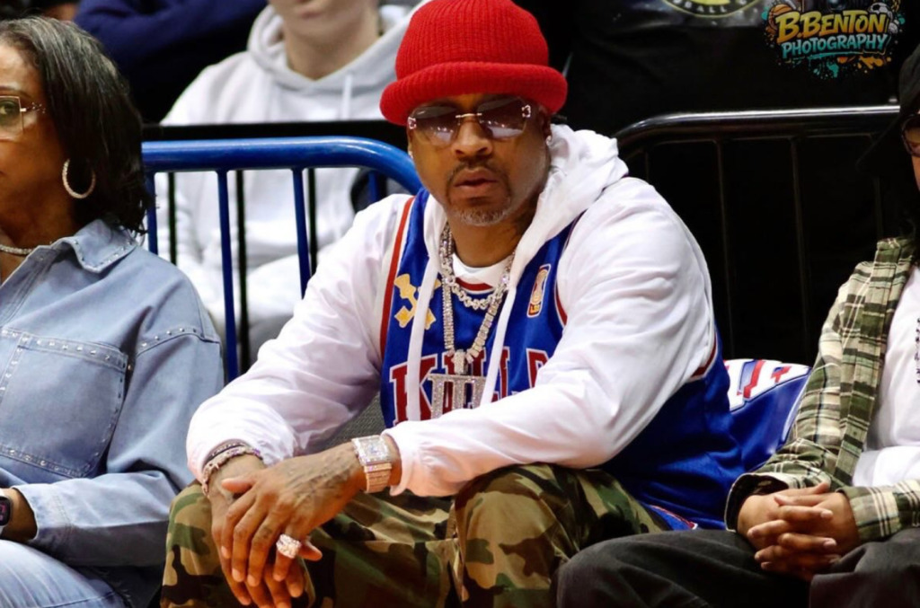 Allen Iverson showed up to NBA games in natural diamond chains