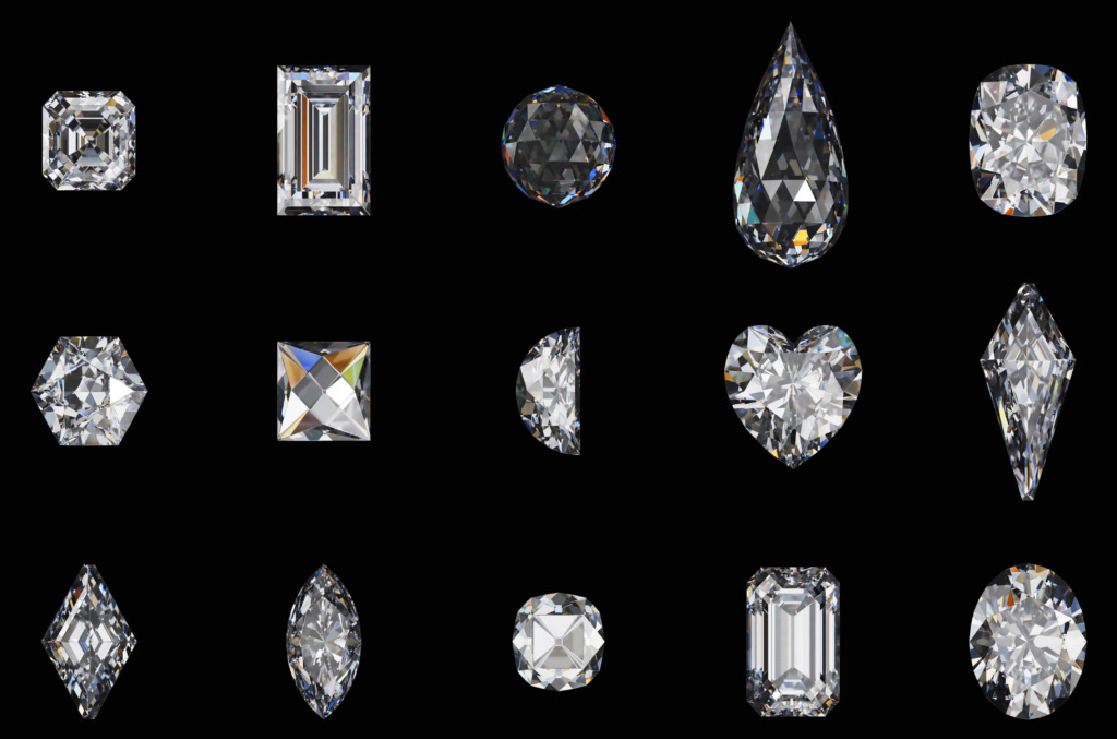 cushion cut vs other natural diamond shapes