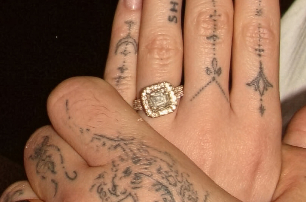 dove Cameron engagement ring 