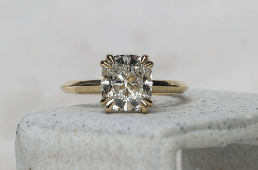 Cushion Cut Diamond Guide Rectangular Cushion IG @cassandramamone 1