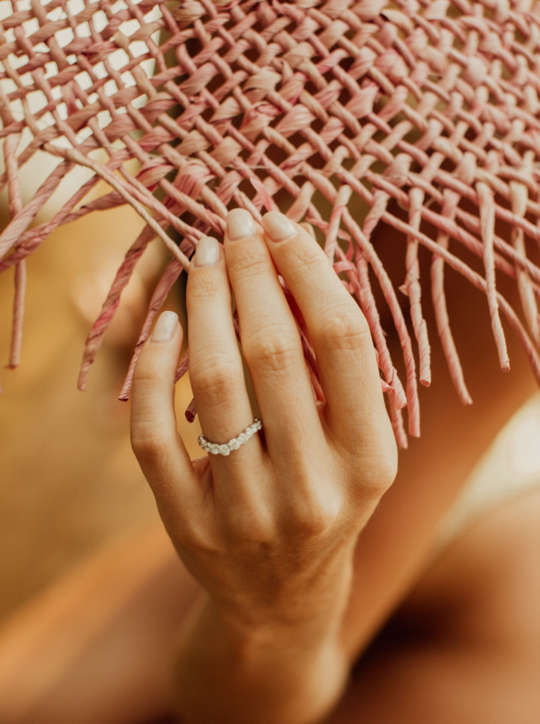 ring on beach