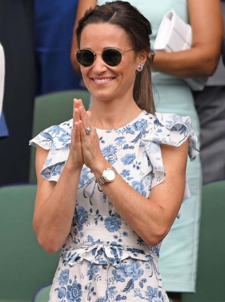 Asscher Cut Diamond Guide Pippa Middletons Asscher Cut Engagement RingImage 9 IG 1