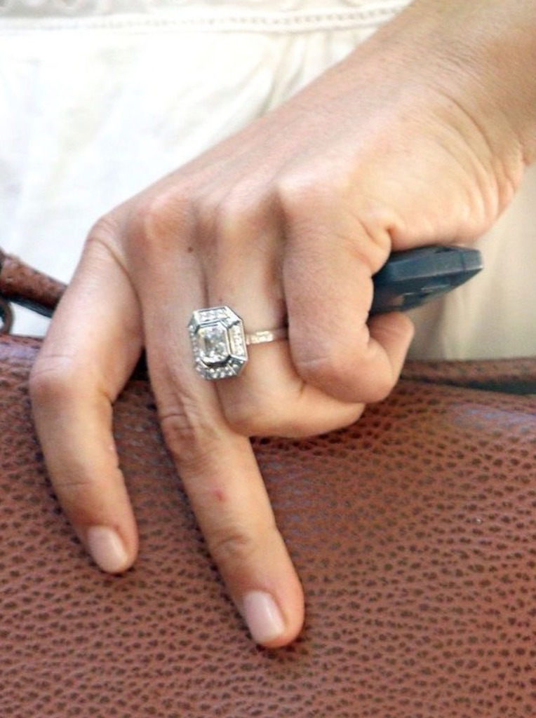 Asscher Cut Diamond Guide Pippa Middletons Asscher Cut Engagement RingImage 9 IG 2