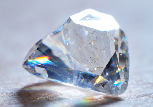 Close Up Of A Rough Natural Diamond Image Library Image 2