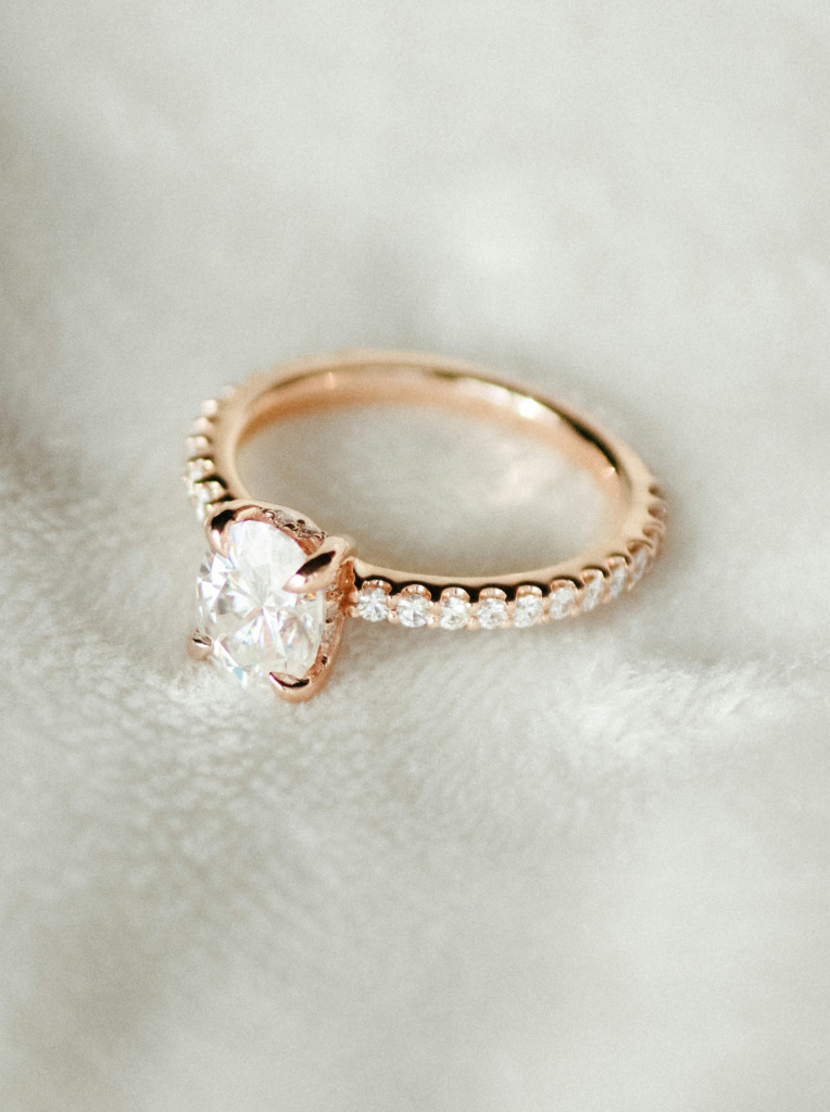 Oval Rose Gold