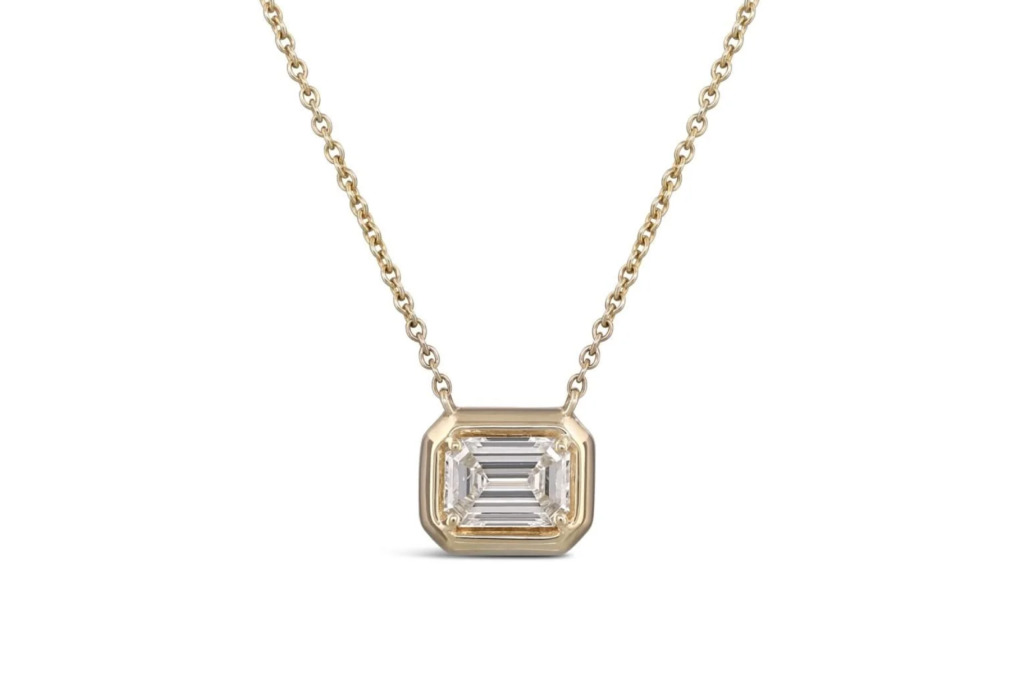 the chunky bezel pendant