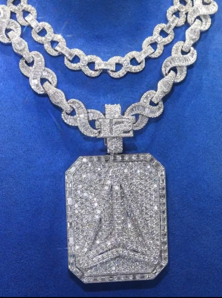 A Morants Diamond Initial Pendant Image 5