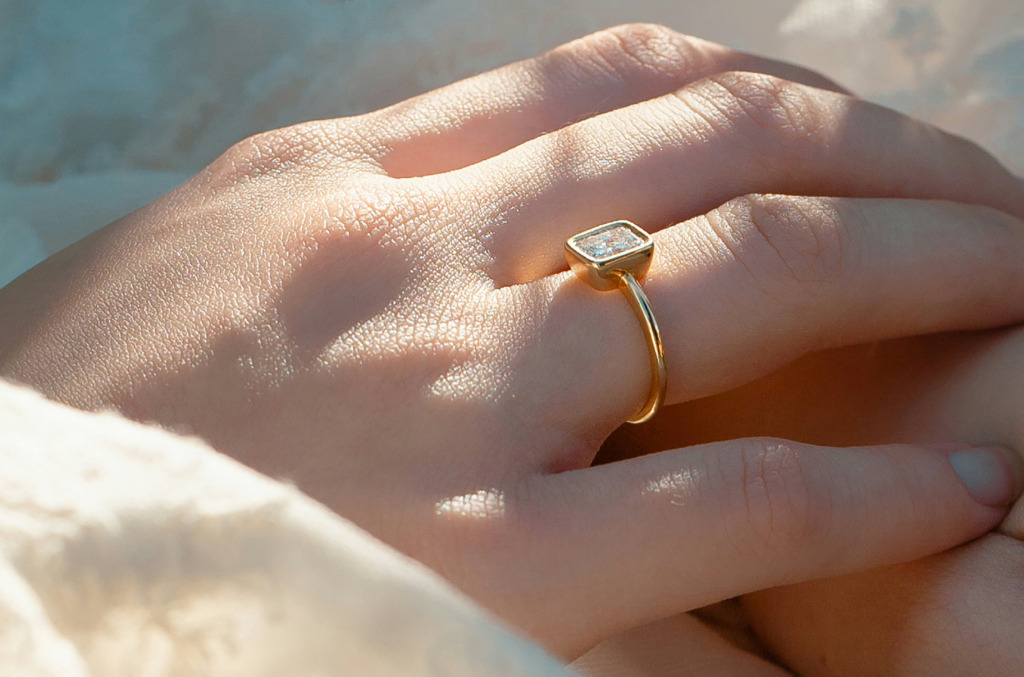 bezel cut diamond