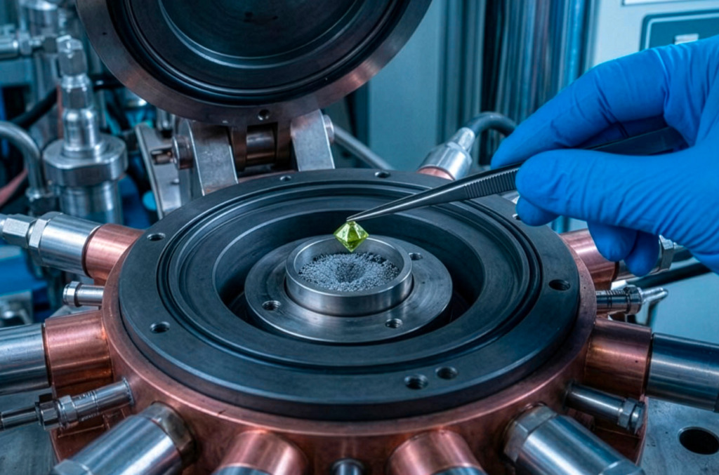Lab-grown-diamonds-inside-a-CVD-or-HPHT-growth-chamber