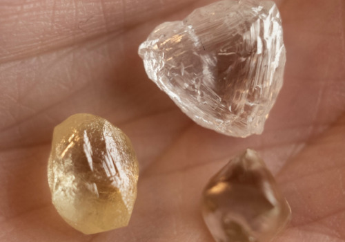Image 1 Natural Rough Diamonds At Source De Beers