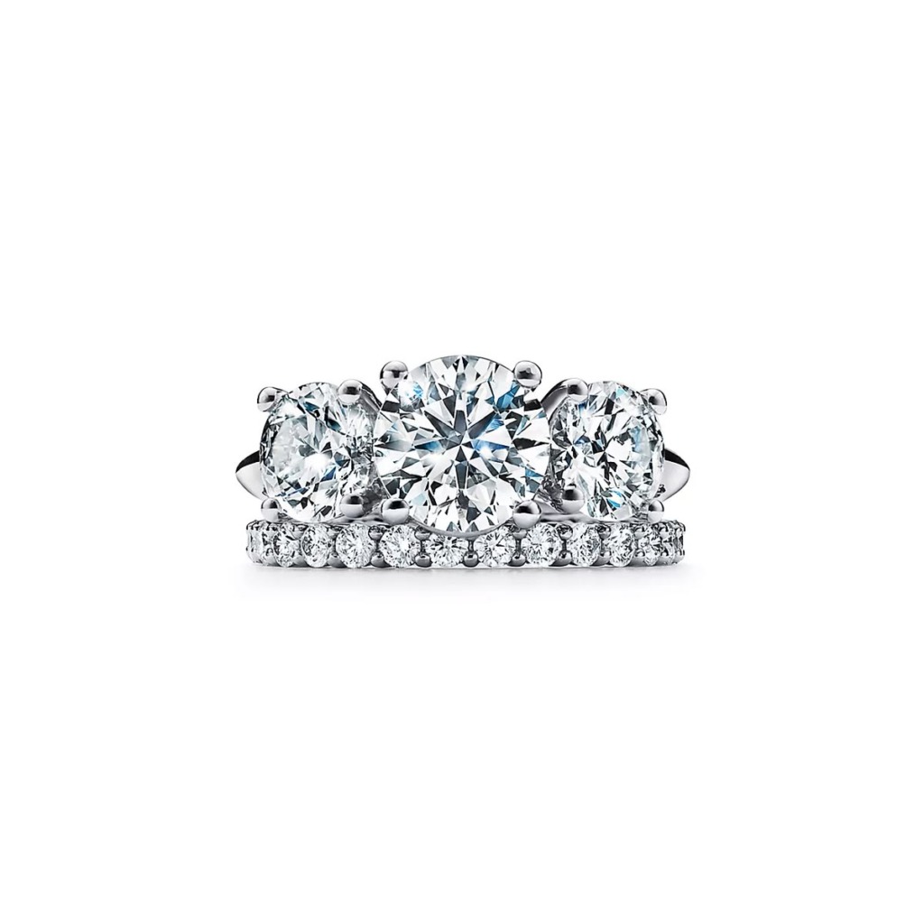 Tiffany Three Stone经典三石钻戒
