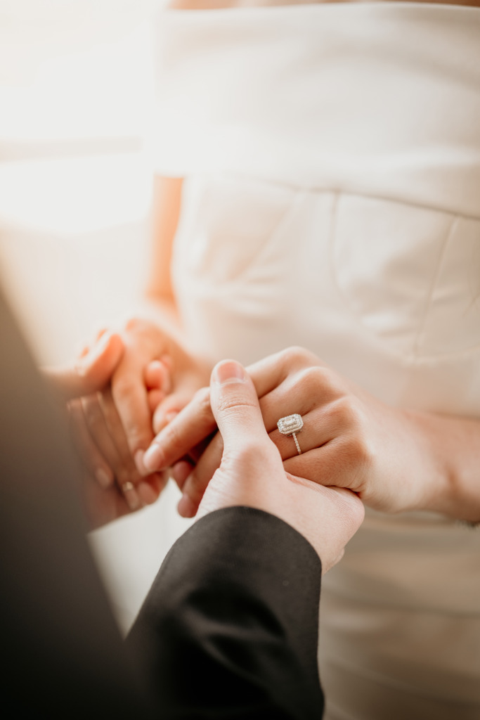 結婚戒指。