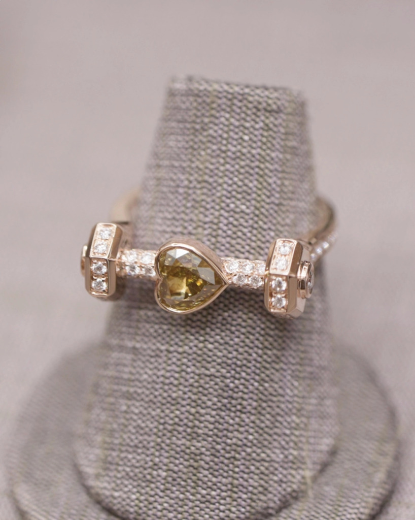 Claudia Ma Fine Jewellery「Barbell（槓鈴）」系列鑽石首飾