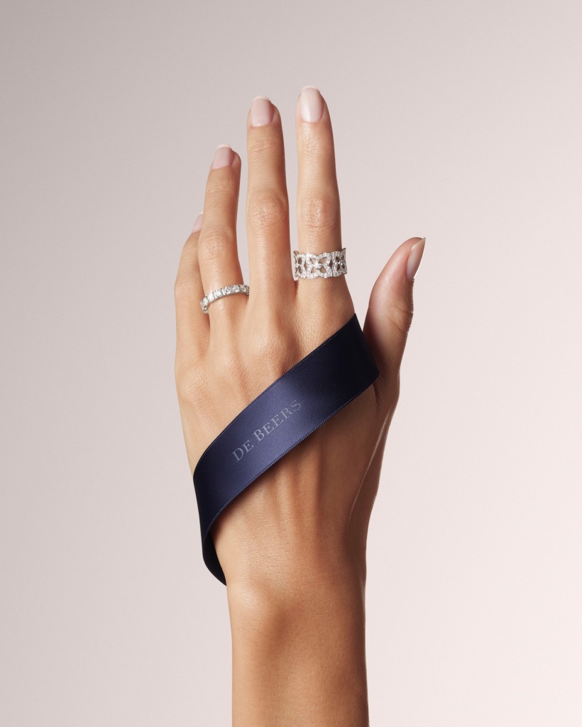 De Beers Enchanted Lotus 高級珠寶系列戒