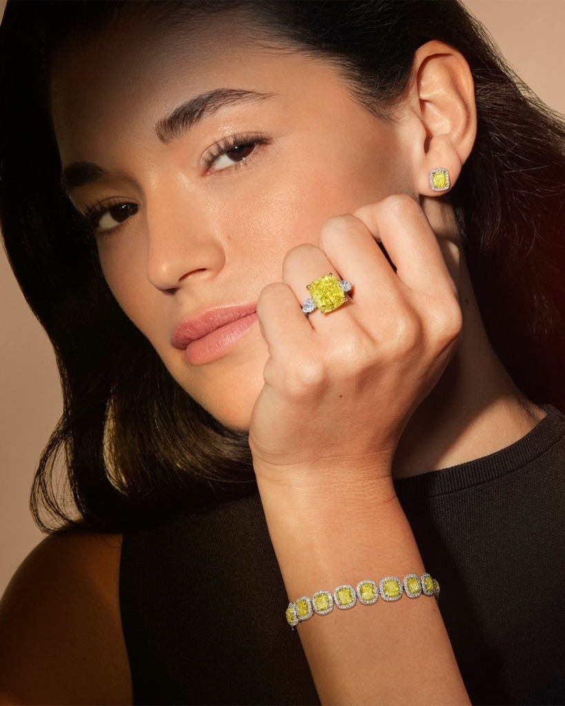 De Beers Aura 黃鑽首飾